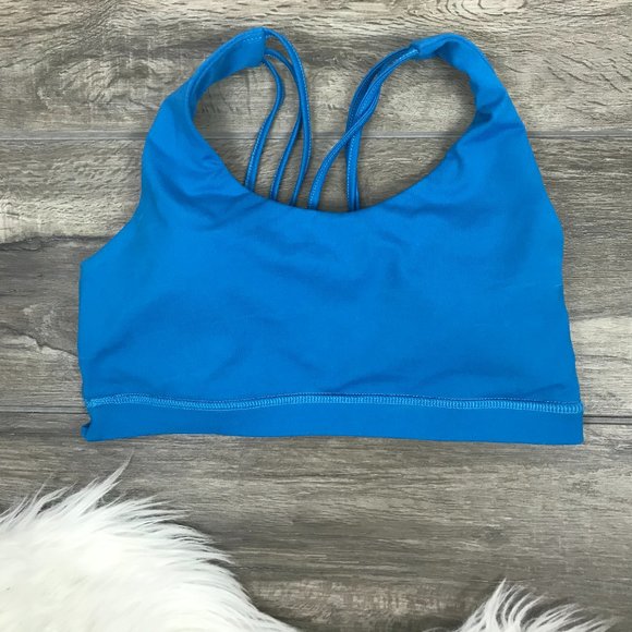 Popular Basics Other - Popular Basics Size Small Blue Sports Bra S Strap